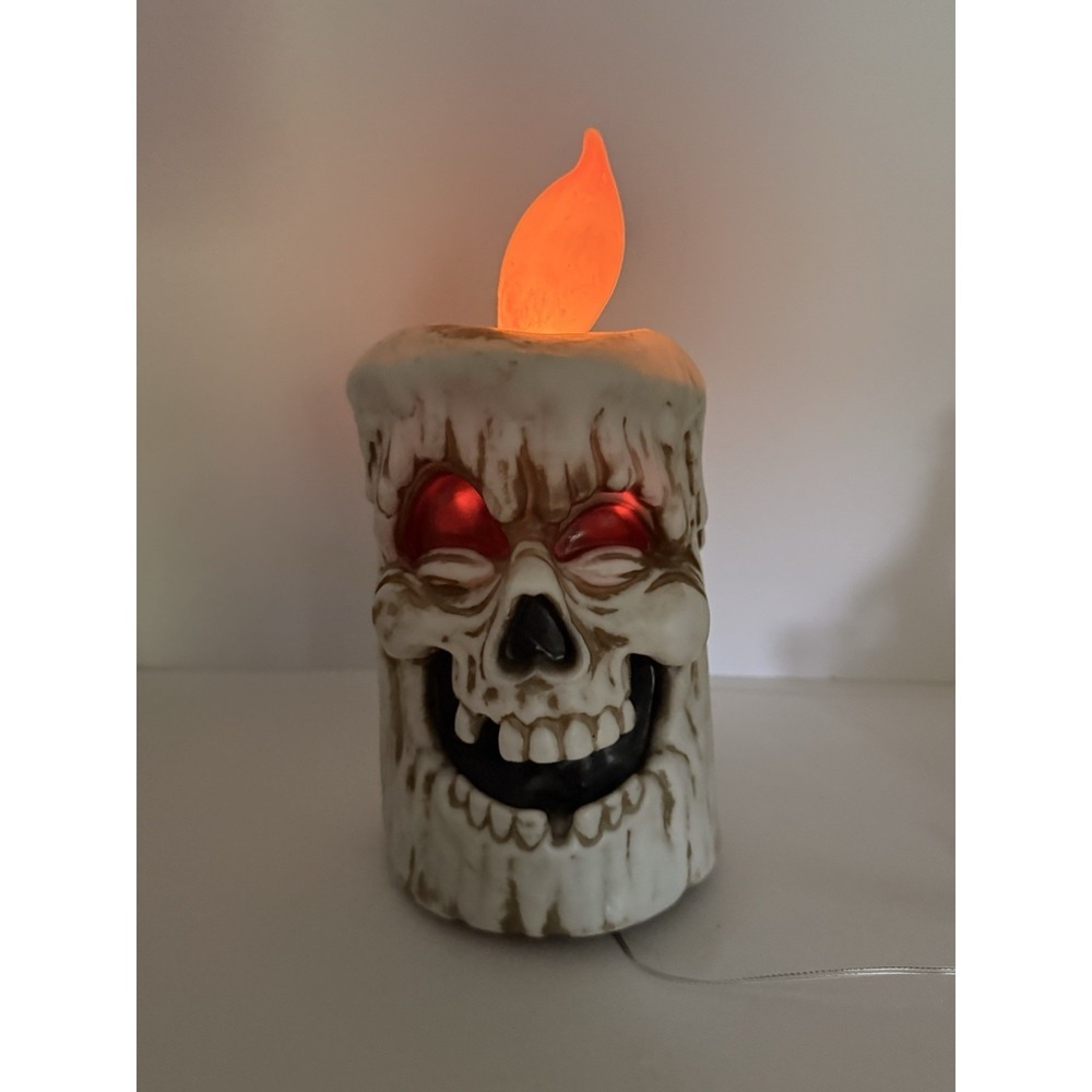 2014 animated rubber singing  dancing LED Halloween Candle  See Video !